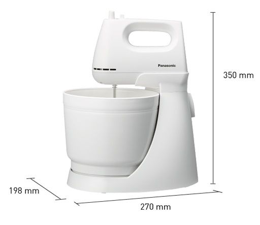 PANASONIC STAND MIXER 2 ATTACH WHITE MK-GB3WTZ