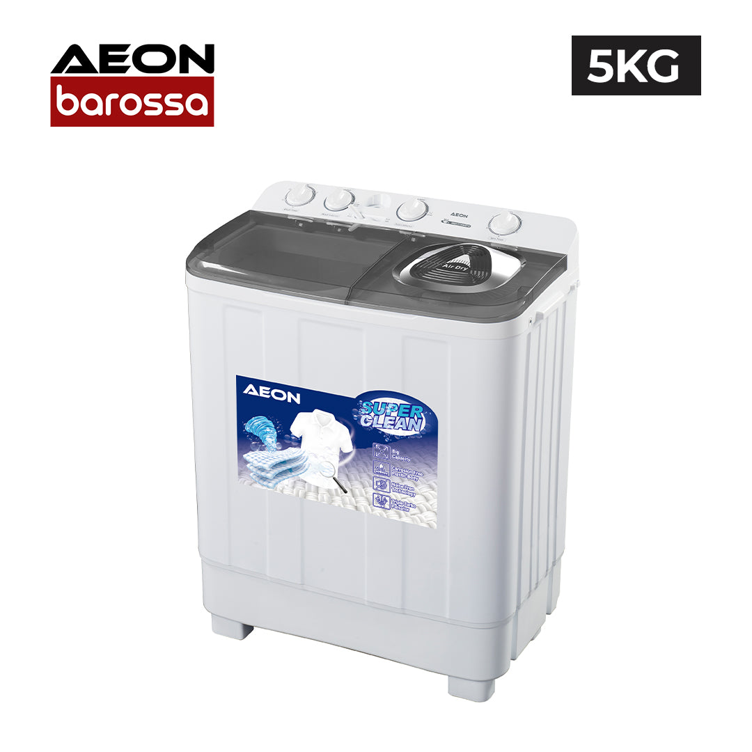 AEON WASHING MACHINE/5Kg/AWM05TT/Twin Tub