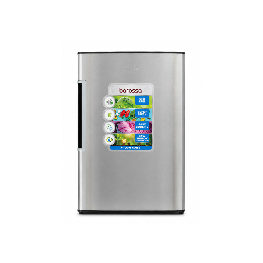 BAROSSA REF/SD/150L/BRS170SS/INOX LOOK/GREY/D-FROST