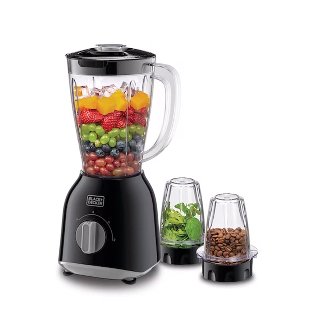 BLACK+DECKER / BLENDER / GRINDER 400 W + 2 GRINDERS/ BX365-B5