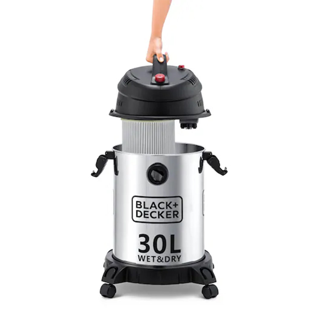 BLACK+DECKER/ DRUM VACUUM CLEANERS/  WET & DRY/ WV1450-B5
