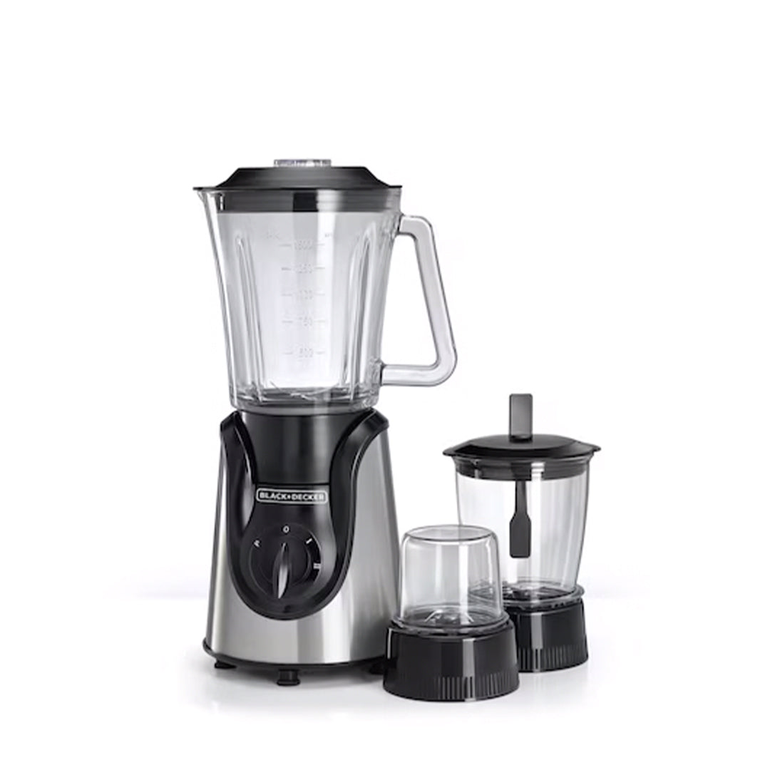 BLACK+DECKER/GLASS BLENDER WITH GRINDER MINCER/600W/ BX650G-B5