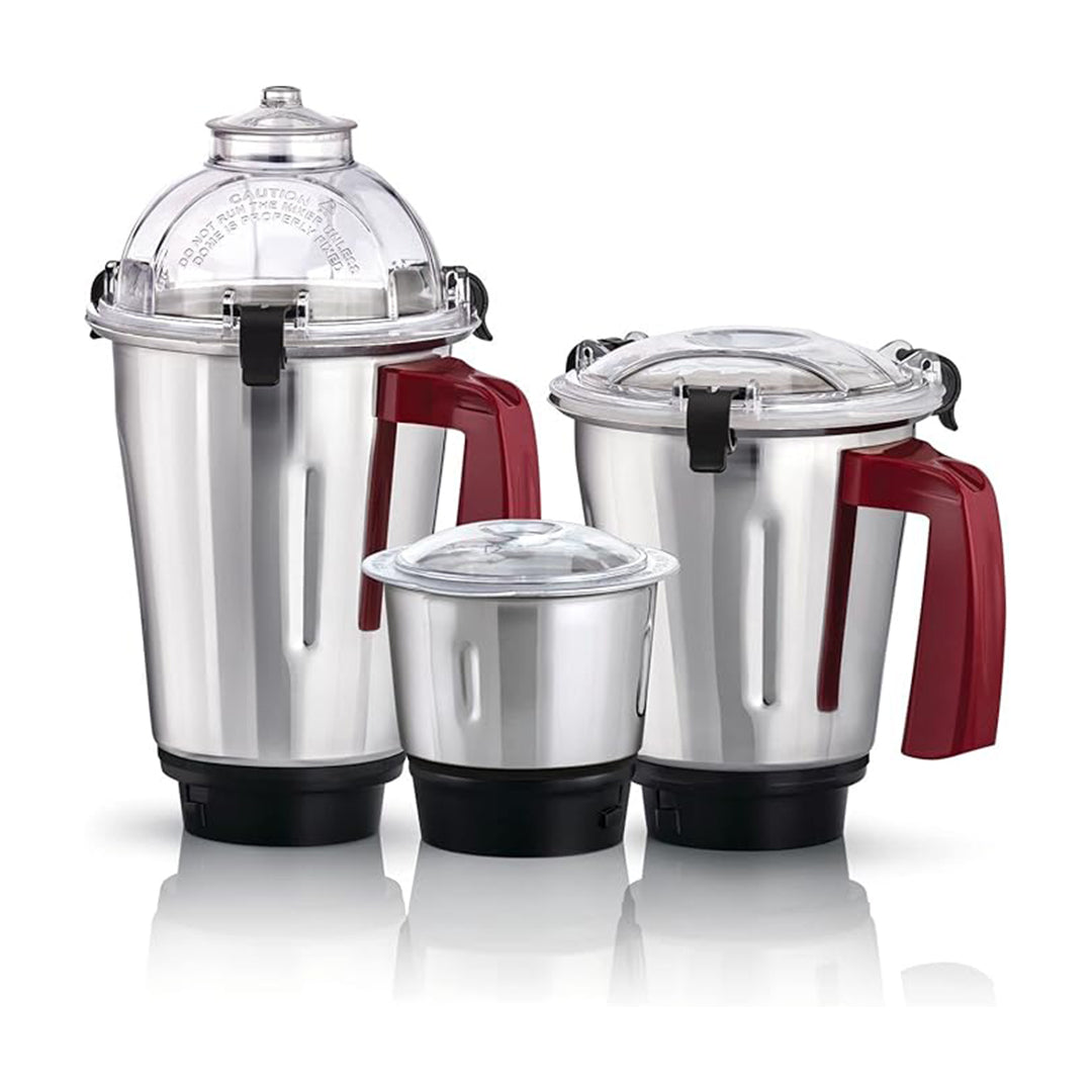 BLACK+DECKER / MIXER GRINDER / 3 JARS SET , 3-IN-1 MULTIFUNCTIONAL 750 W BLENDER , WET DRY GRINDER , DIPS AND PASTE /MG750-B5
