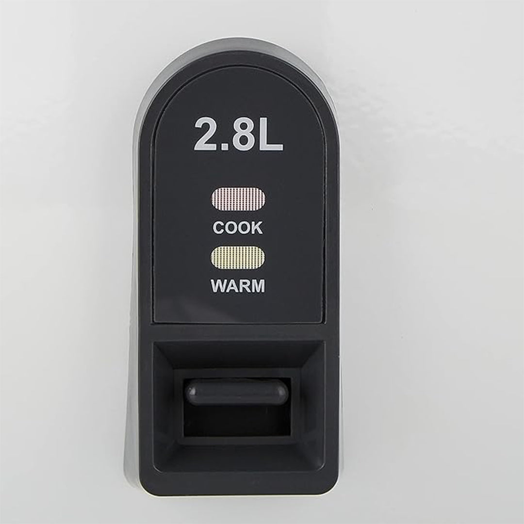 BLACK+DECKER/ RICE COOKER / 1100W 2.8 L 11.8 CUP/ RC2850-B5 / WHITE