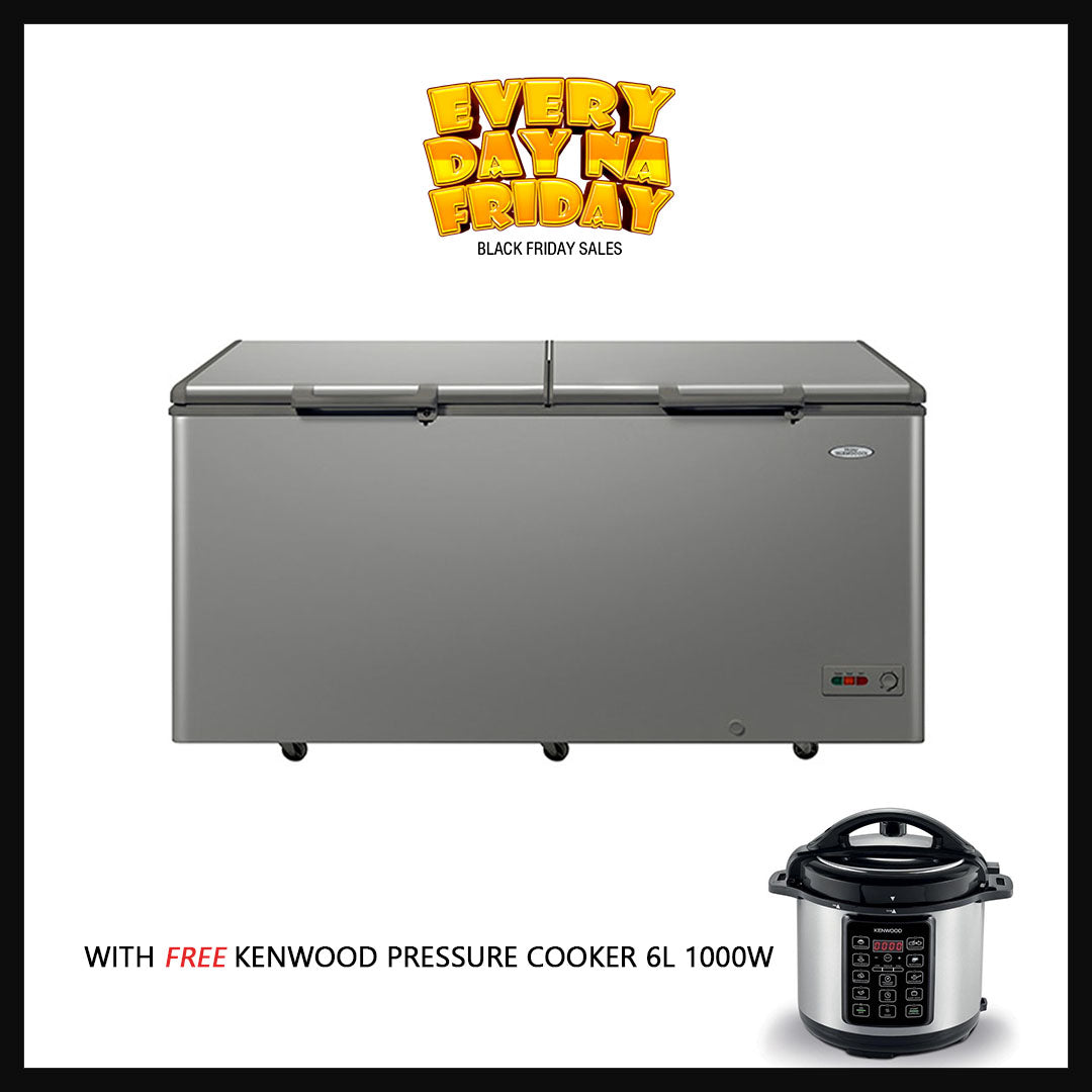 HAIER FREEZER/ DD/ INVERTER 500 L /HTF-519IS / SILVER