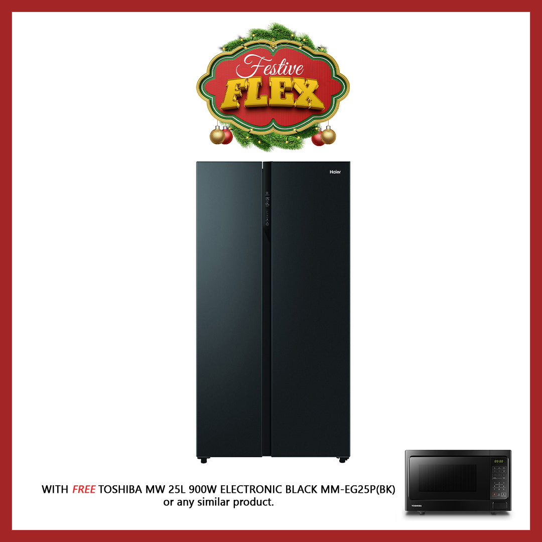 HAIER REF/SBS/619L/HRF-619SI(B) /INVERTER/BLACK