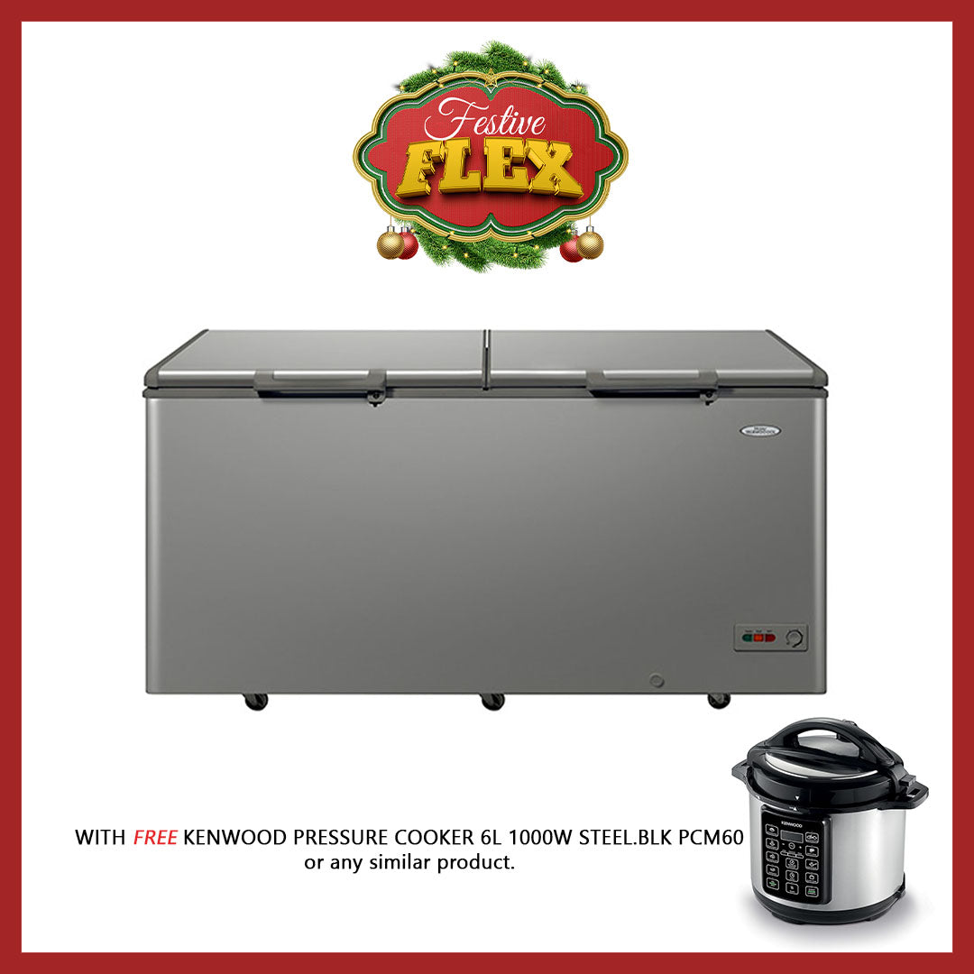 HAIER FREEZER/ DD/ INVERTER 500 L /HTF-519IS / SILVER