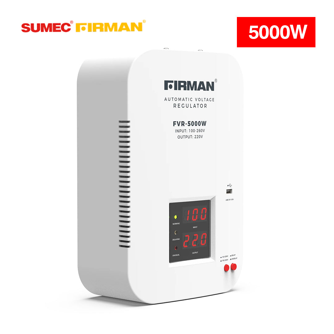 FIRMAN WALL MOUNTED STABILIZER AVR 5000W