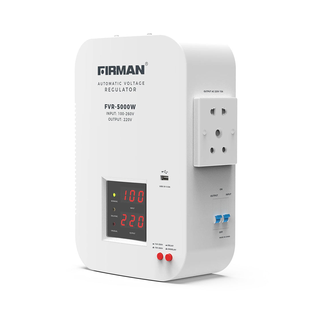 FIRMAN WALL MOUNTED STABILIZER AVR 5000W