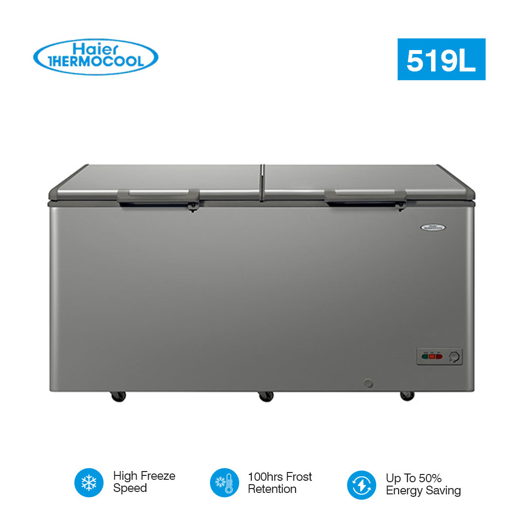 HAIER FREEZER/ DD/ INVERTER 500 L /HTF-519IS / SILVER