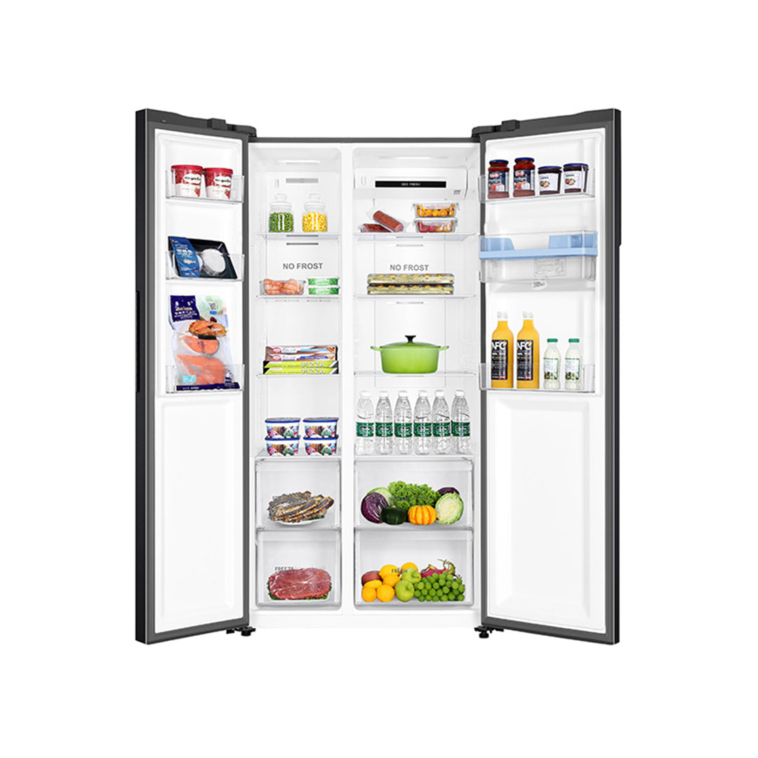 HAIER REF/SBS/540L/HRF-540WBS /INVERTER/BLACK
