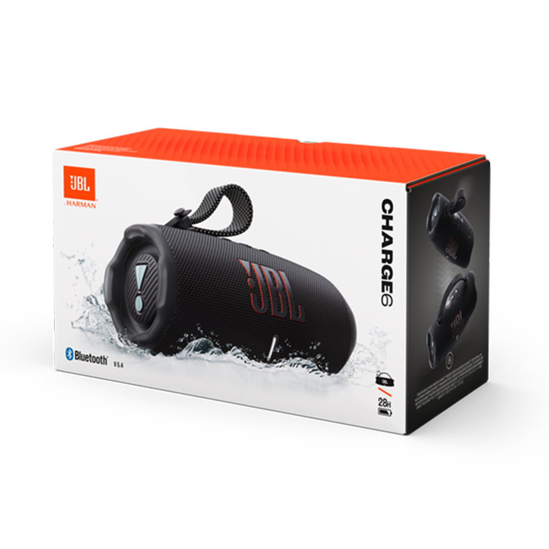 JBL CHARGE 6 PORTABLE SPEAKER / BLACK