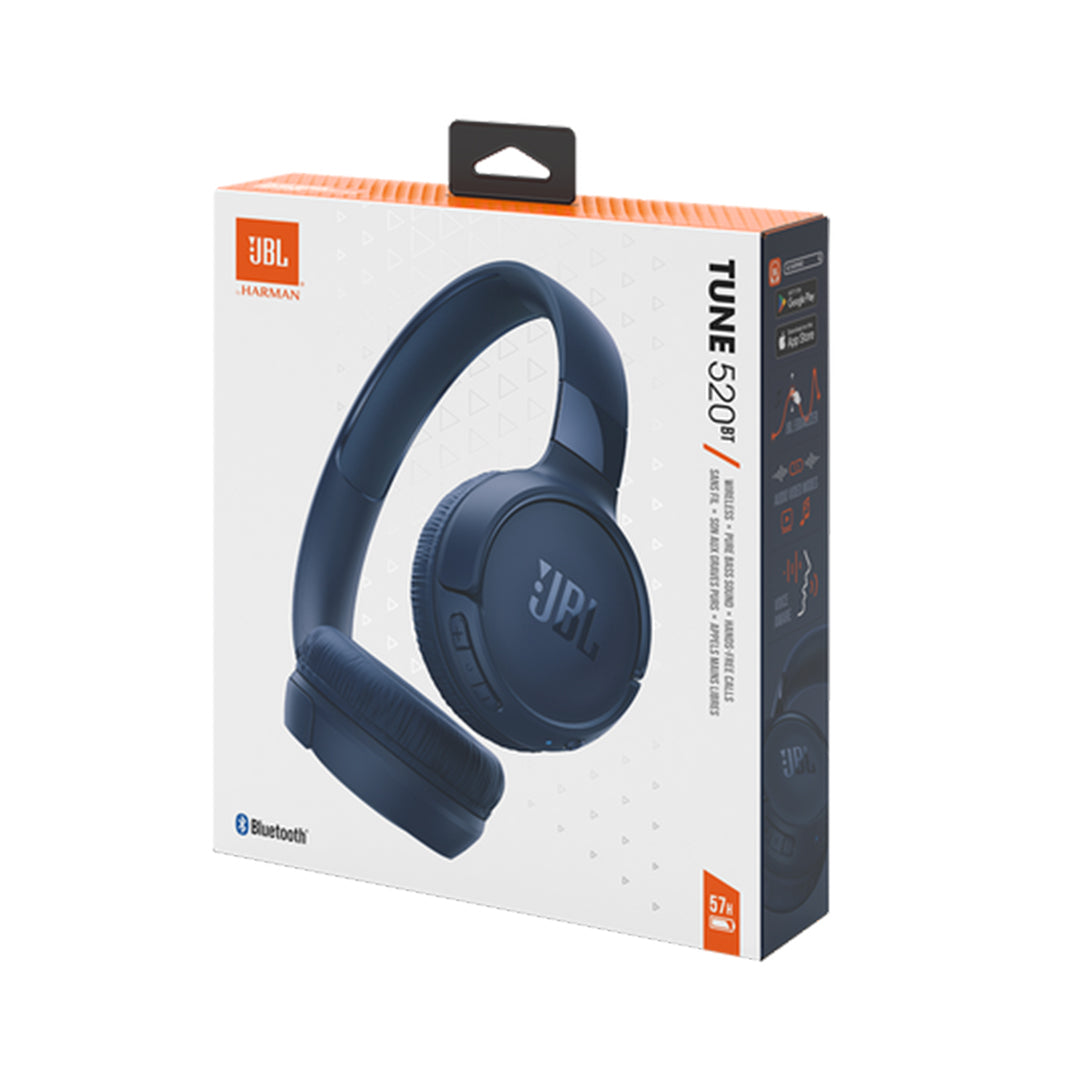 JBL TUNE 520 HEADSET BLUE