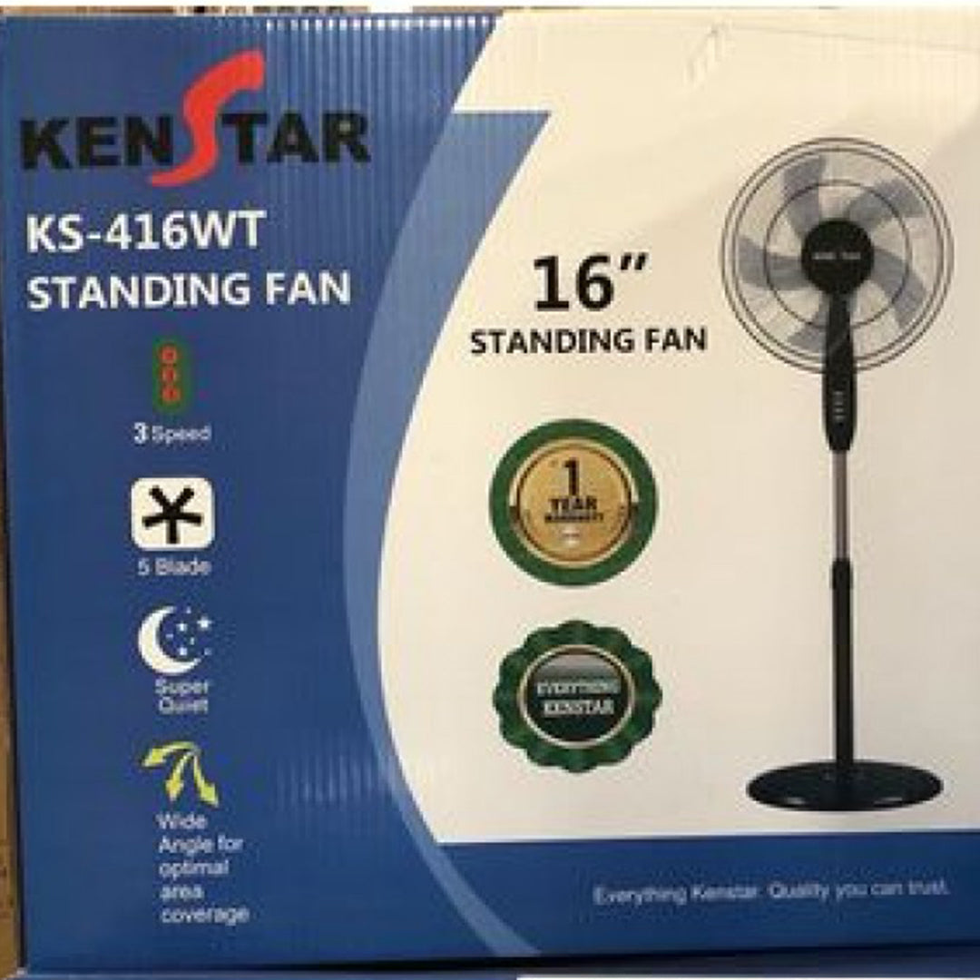 KENSTAR FAN/16IN/3 SPEED/3 BLADES/KS-216WT