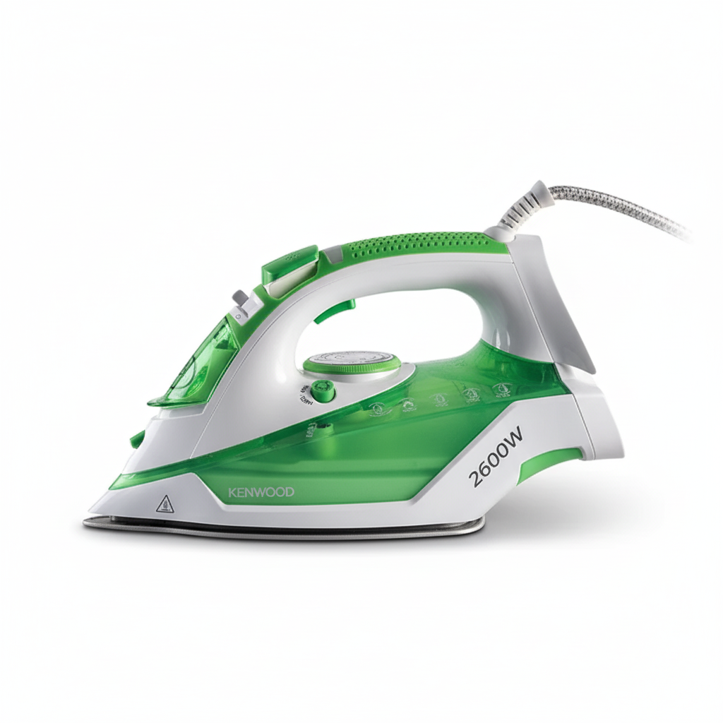 KENWOOD STEAM IRON 350ML 2600W WHITE & GREEN STP70