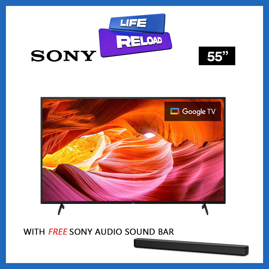 SONY TV 55 UHD ANDROID BLACK KD-55X75K