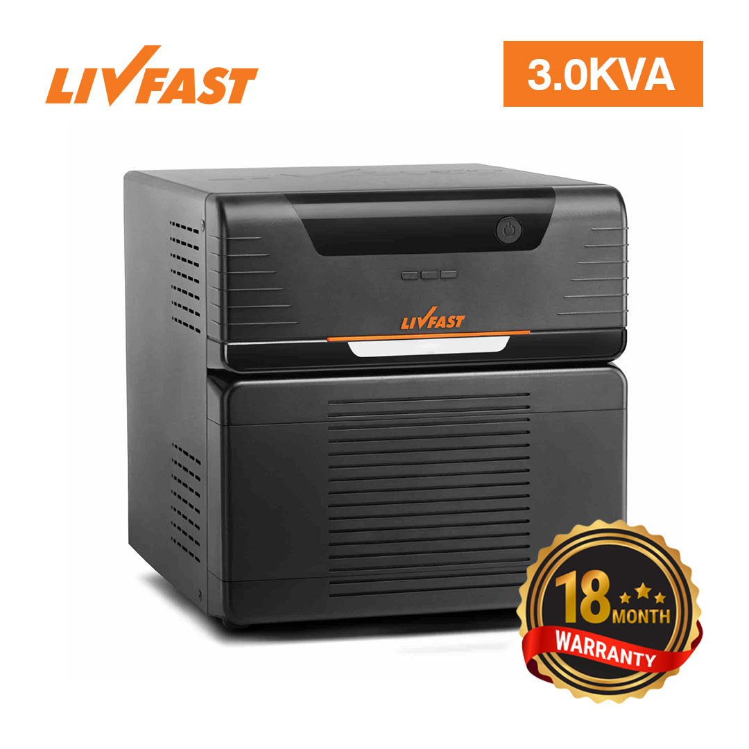 Livfast / 3.0 KVA / Inverter/ PS3000/ 24V / 18 Months Warranty