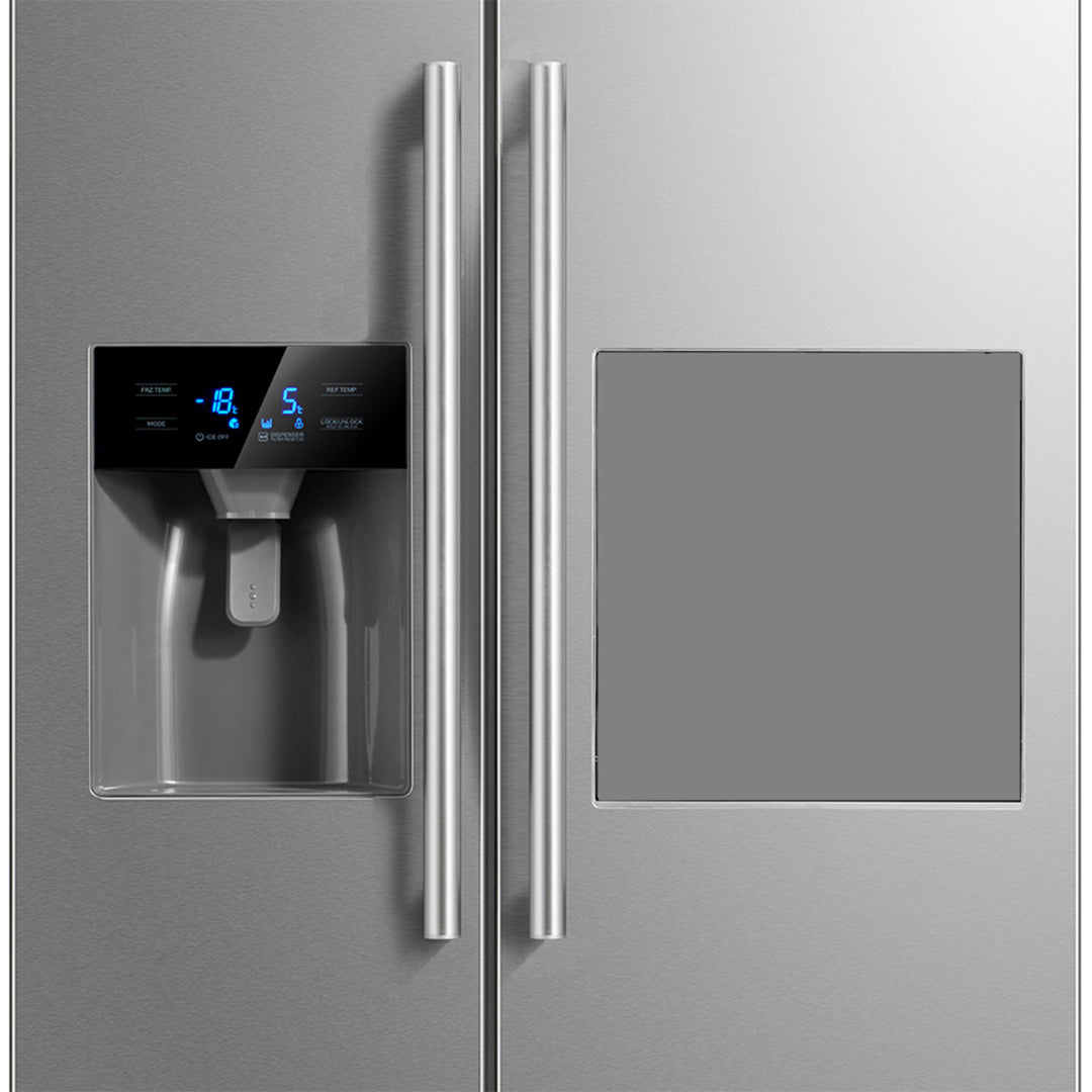 MIDEA REF SBS 490L MDRS678FGF02 WATER DISPENSER STAINLESS