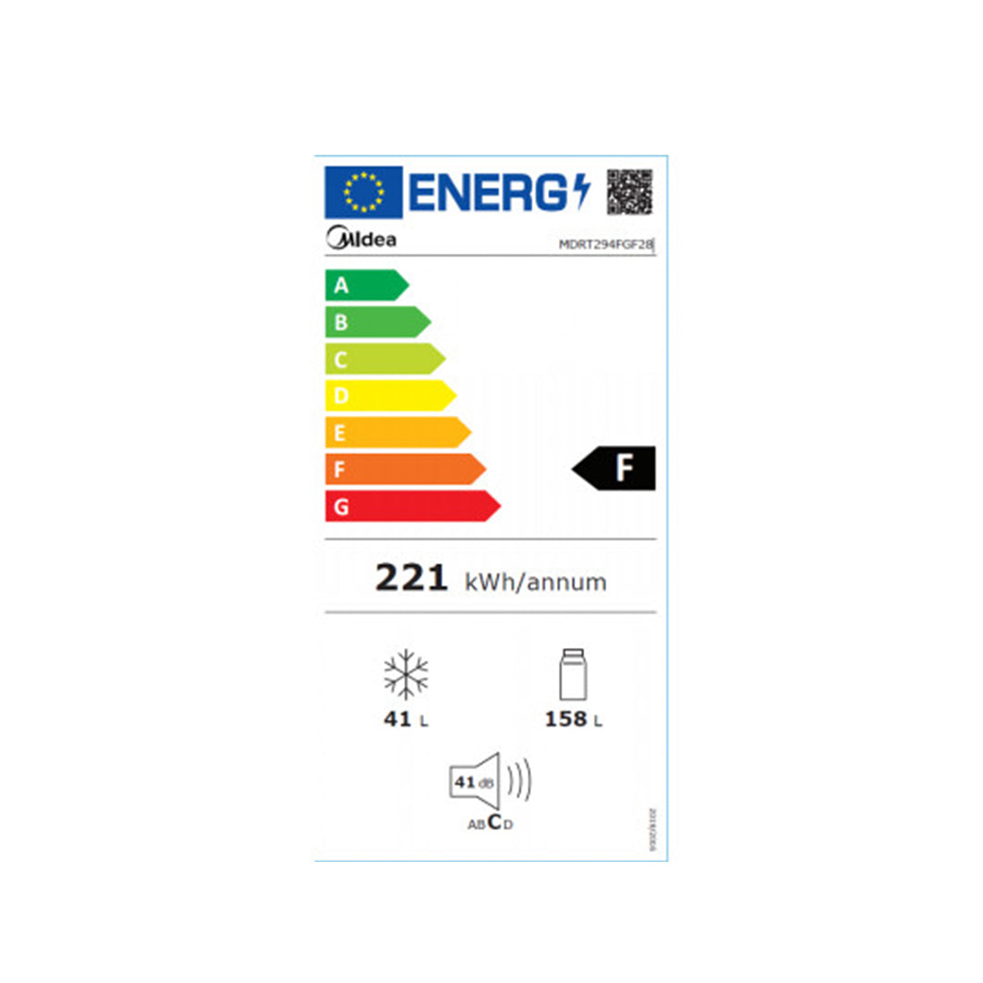 MIDEA REF DD 204L MDRT294FGF28 JAZZ BLACK