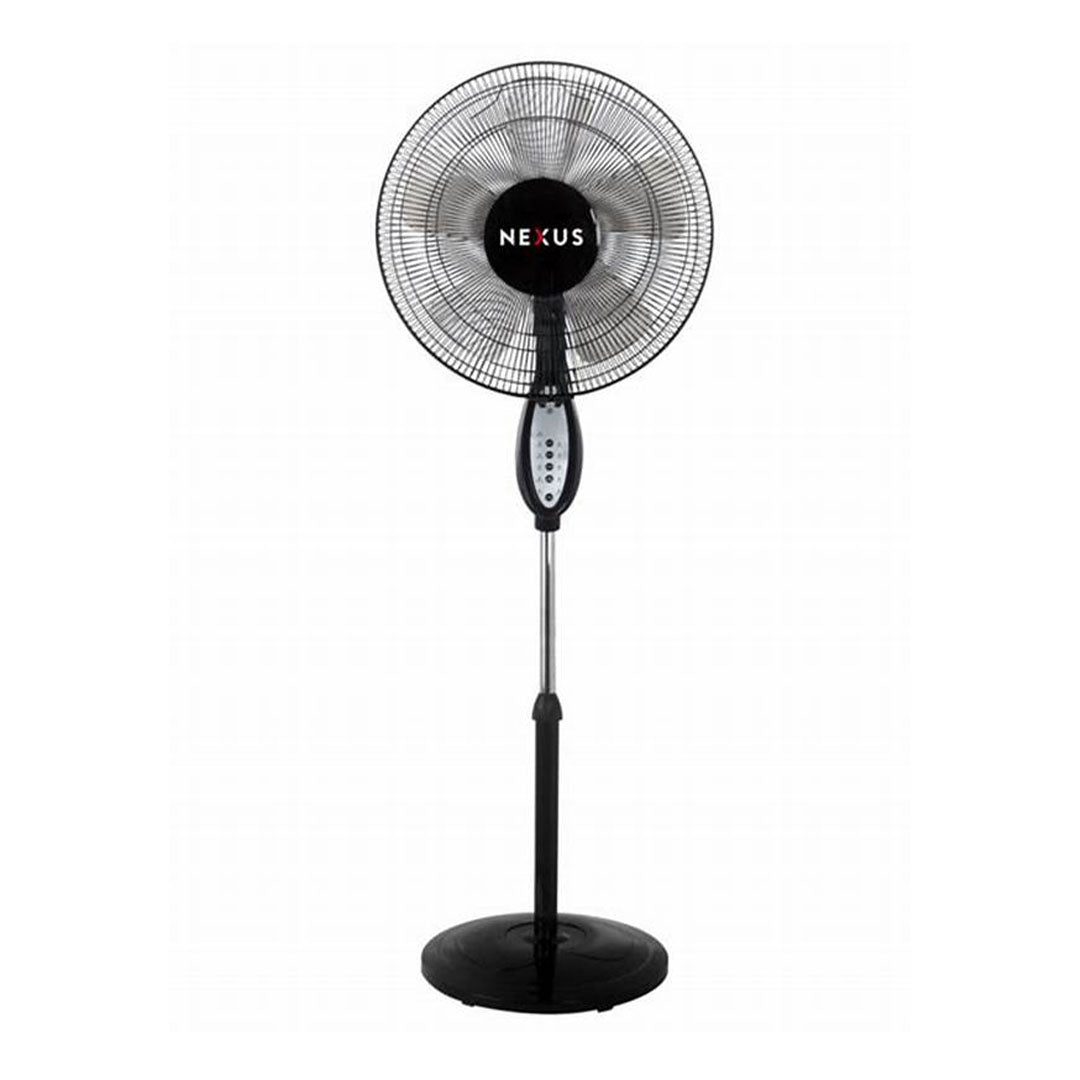 NEXUS FAN/16"/NX-6416/STANDING/BLACK