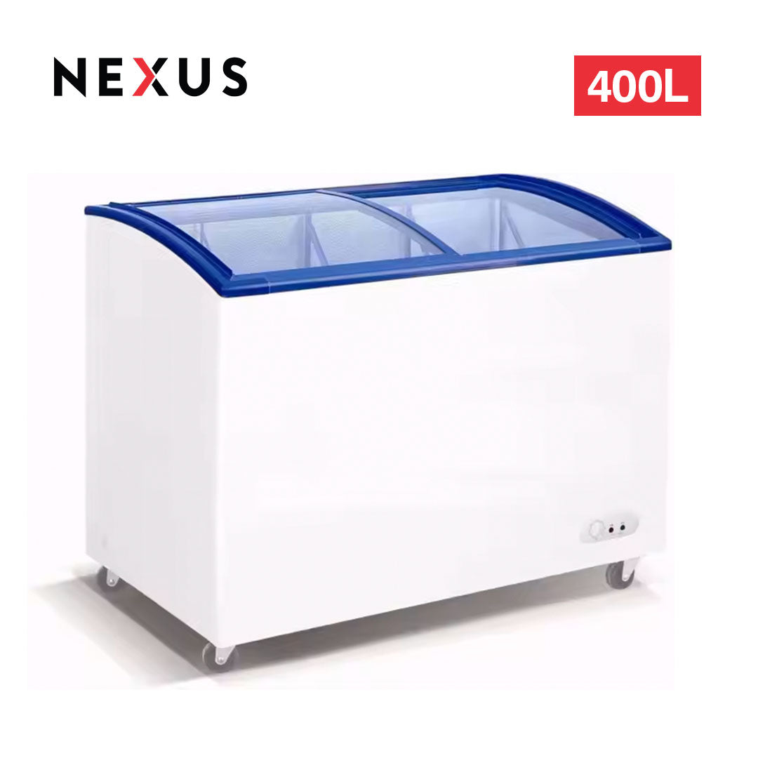 NEXUS / FREEZER / 400 LTR / NX-455Q / TRANSPARENT TOP