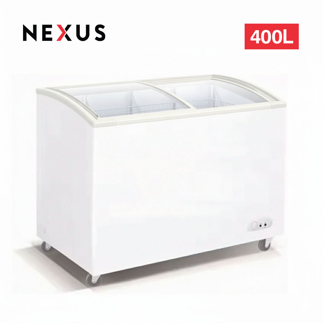 NEXUS / FREEZER / 400 LTR / NX-455Q / TRANSPARENT TOP