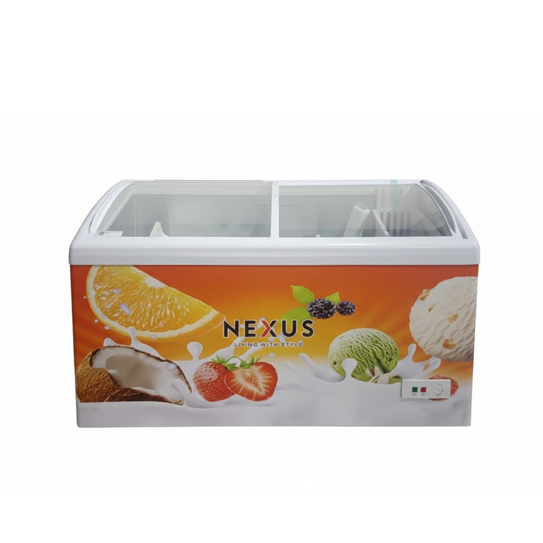 NEXUS / FREEZER / 400 LTR / NX-455Q / TRANSPARENT TOP