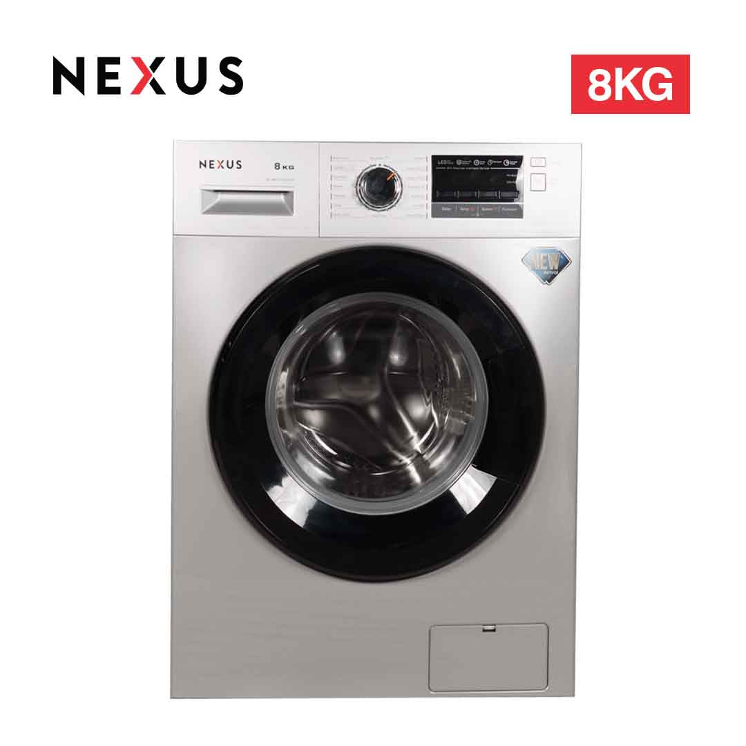 NEXUS WASHING MACHINE/FL/8Kg/NX-WM-FL08MLPM3W