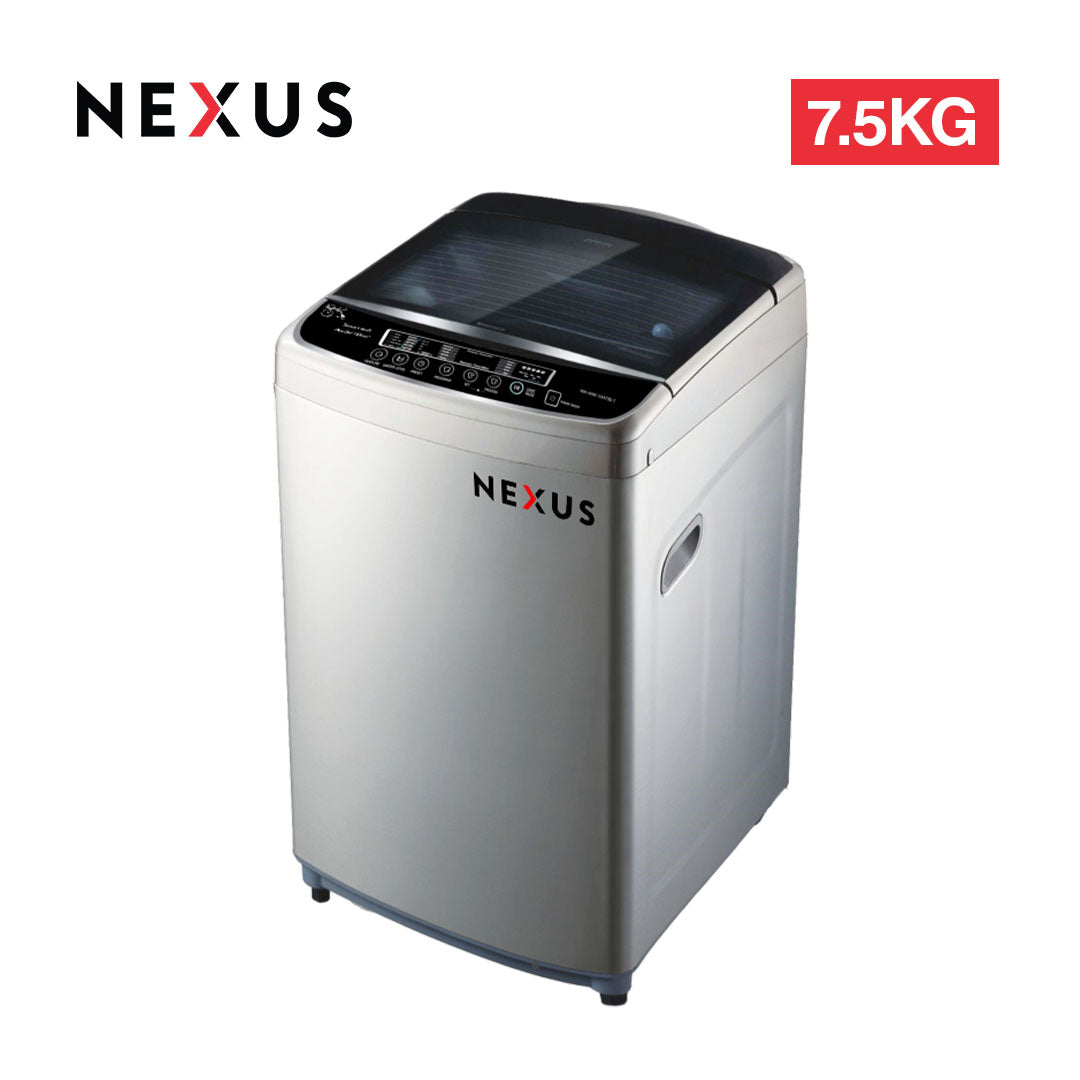 NEXUS WASHING MACHINE/TL/7.5Kg/NX-WM-75ATL/ DARK GREY