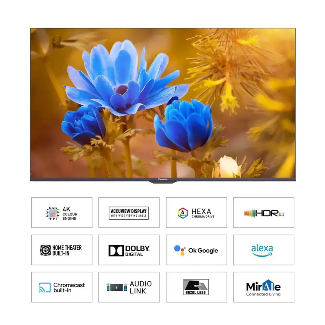 PANASONIC TV 55"/ SMART GOOGLE/ 4K RESULOTION/ HDR10/ TH-55M