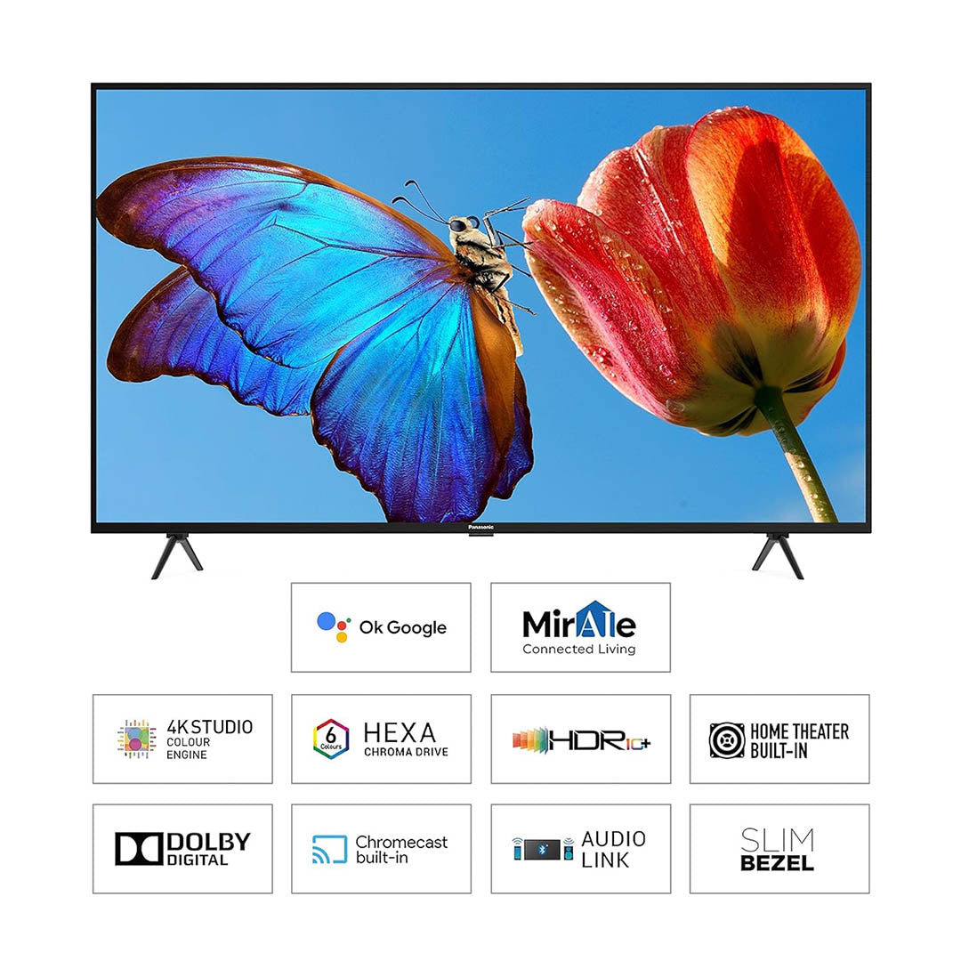 PANASONIC TV 65"/ SMART GOOGLE/ 4K RESULOTION/ HDR10/ TH-65M