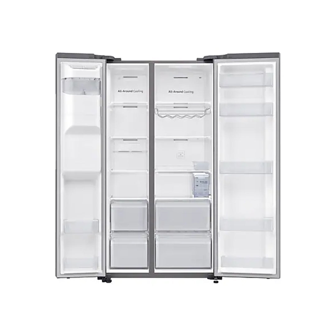 SAMSUNG REF/ 617 LTR / SIDE BY SIDE/ ICE MAKER / RS64R5111M9/GH