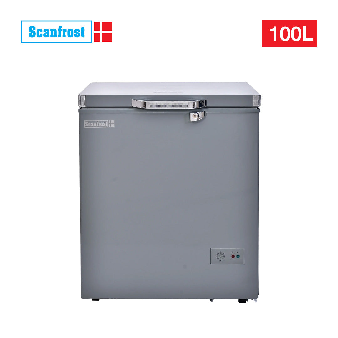 SCANFROST FREEZER 100L SD SILV-INOX SFL100ECO