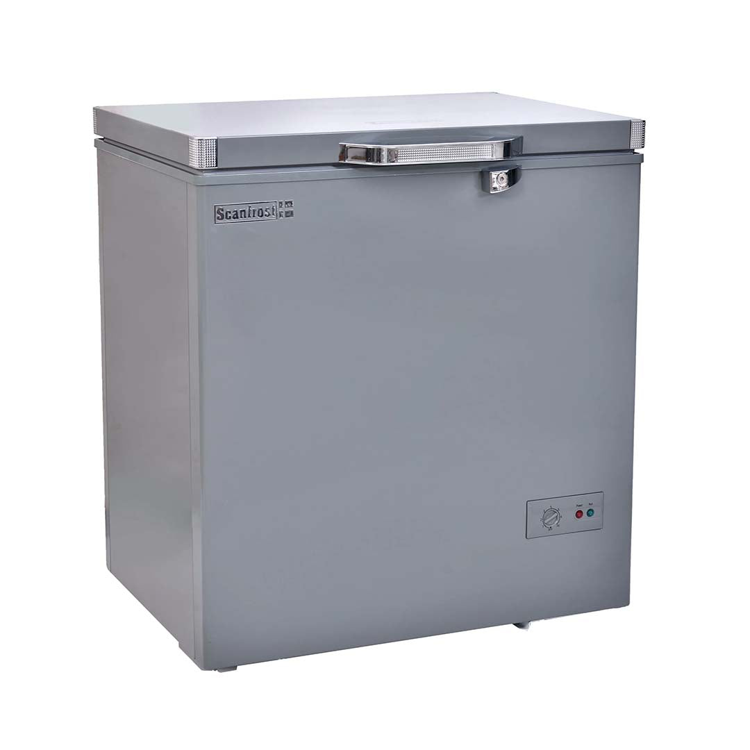 SCANFROST FREEZER 200L SD SILVER SFL200ECO