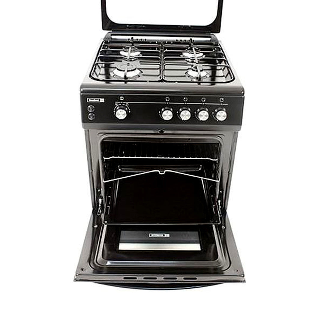 SCANFROST GAS COOKER/60X60/CK6400B/4GAS/BLACK
