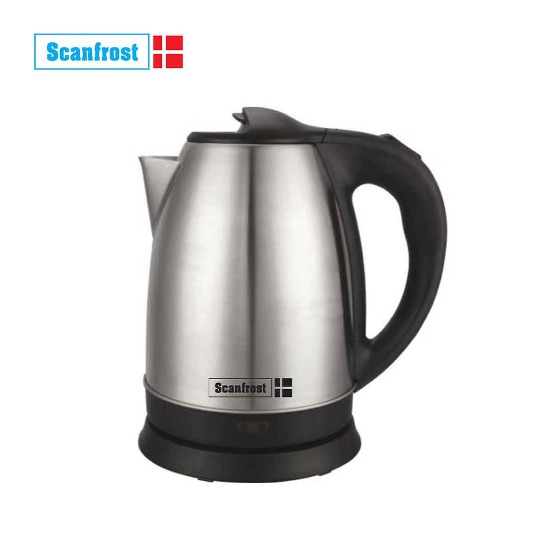SCANFROST /KETTLE/ 1.5 LTR / 1800W/ SFKES2200W / STEEL