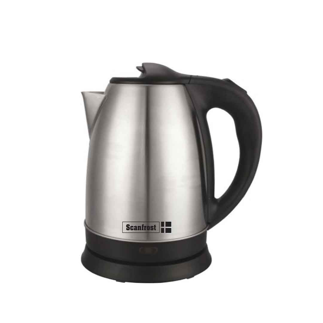 SCANFROST /KETTLE/ 1.5 LTR / 1800W/ SFKES2200W / STEEL