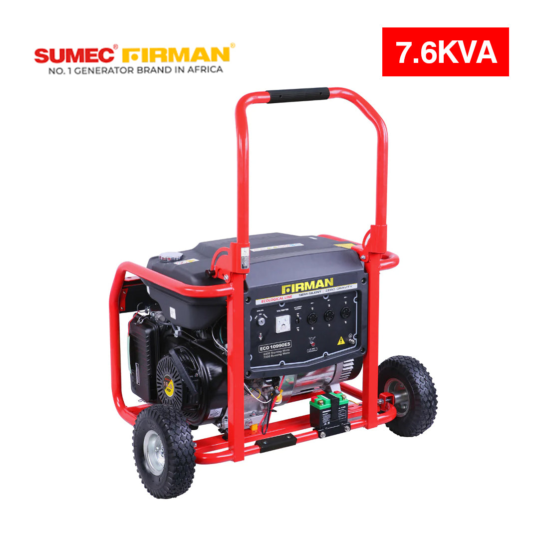 SUMEC FIRMAN GEN 7.6KVA RED.BLACK ECO 10990ES