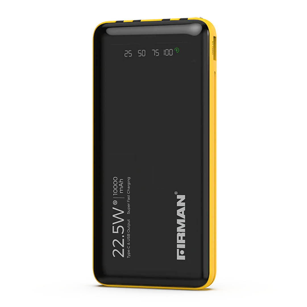 FIRMAN / POWERBANK / P 10H / 10000 MAH / YELLOW