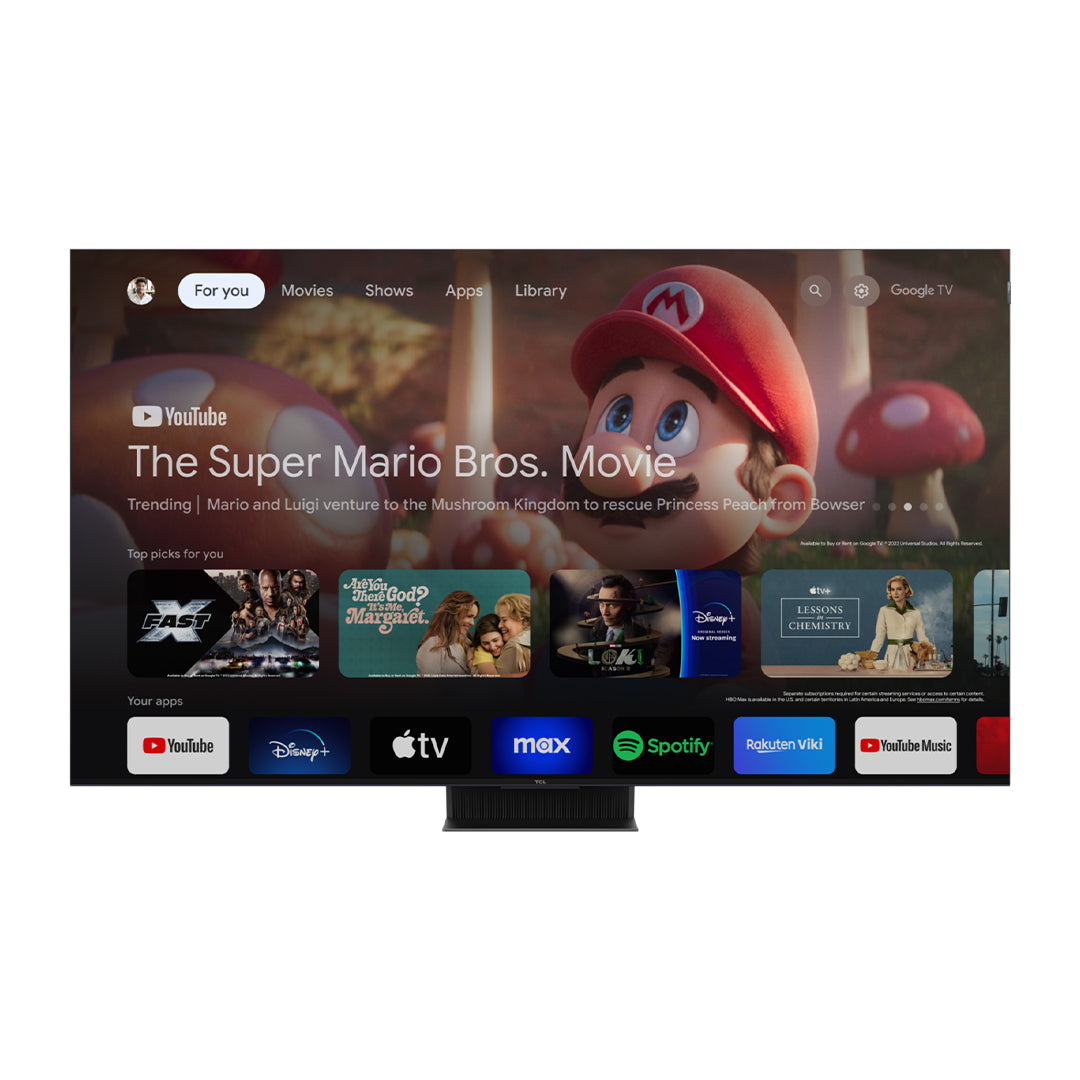 TCL TV/MINI-LED/75C855/GOOGLE