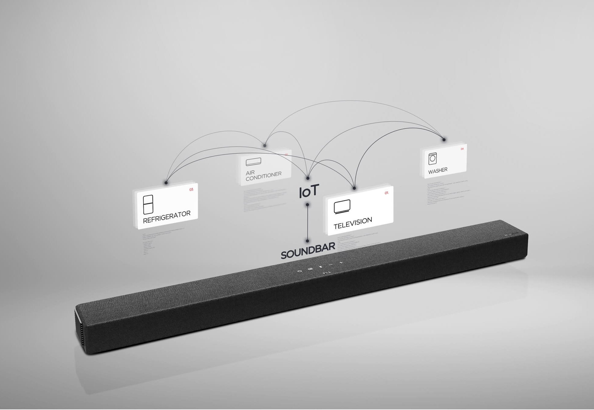 TCL AUDIO 7.1.4 1050mm/ 1020W/wireless subwoofer X937U