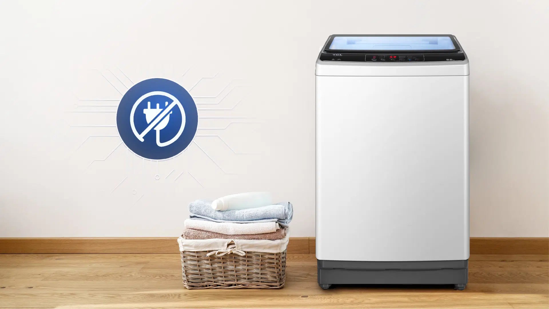 TCL WM 8KG TL GREY F708TL