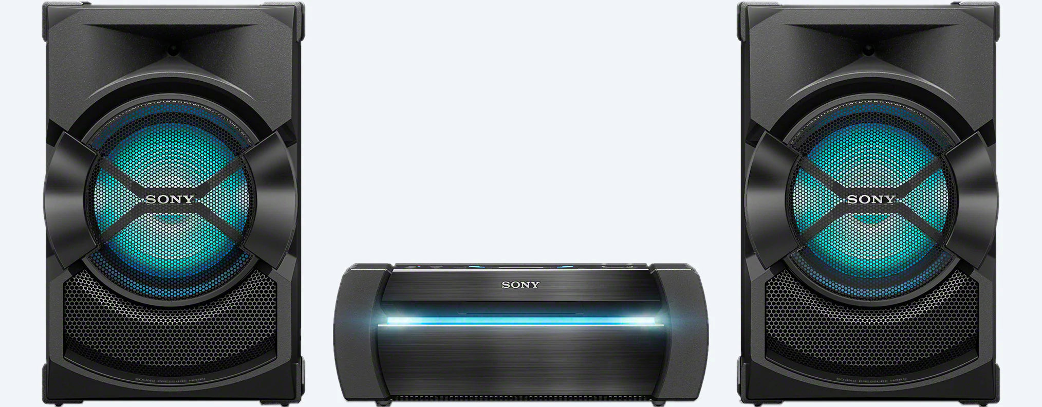 Sony High-power home audio system with DVD SHAKE-X10D