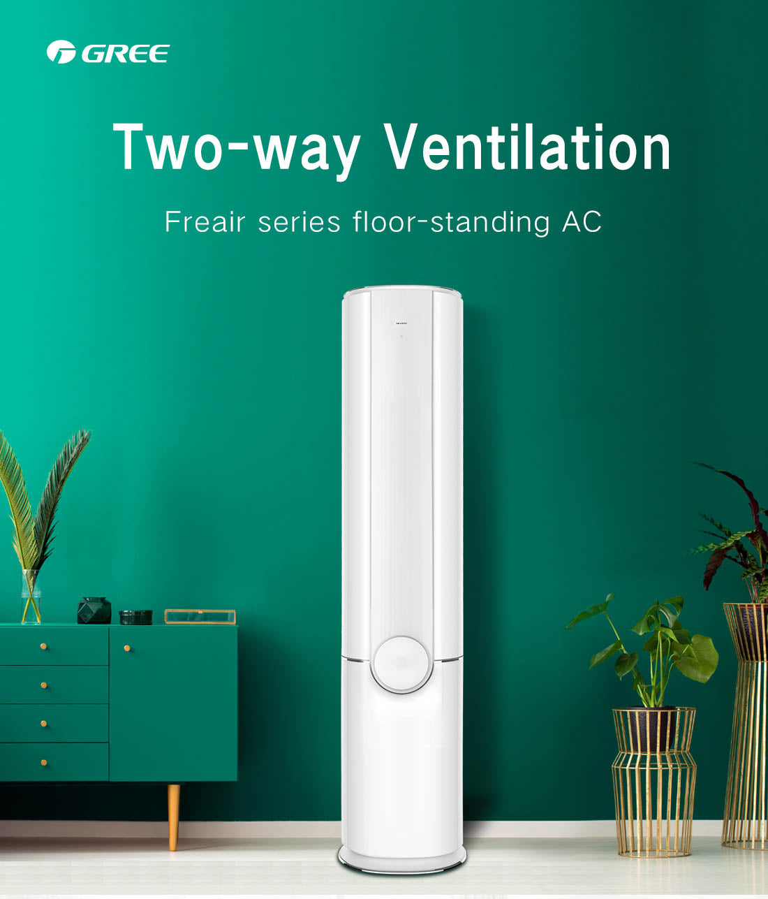 GREE AC STANDING/3HP/GVH24AVXF-K6DNF1A/R32/INVERTER