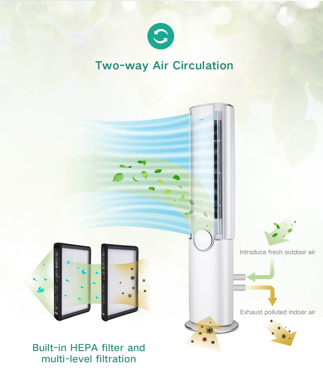GREE AC STANDING/3HP/GVH24AVXF-K6DNF1A/R32/INVERTER
