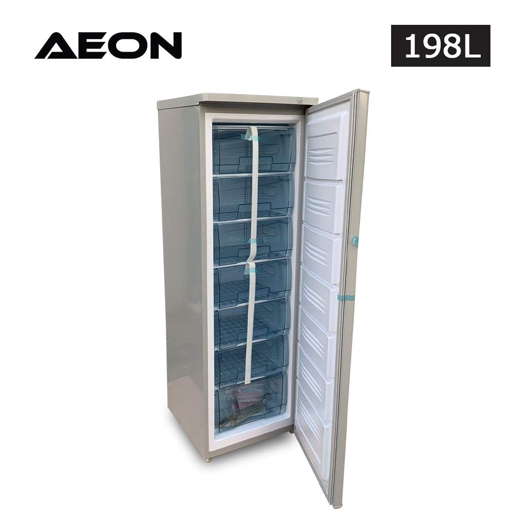 AEON FREEZER 198L SD UPRIGHT D-FROST WHITE AUF230W
