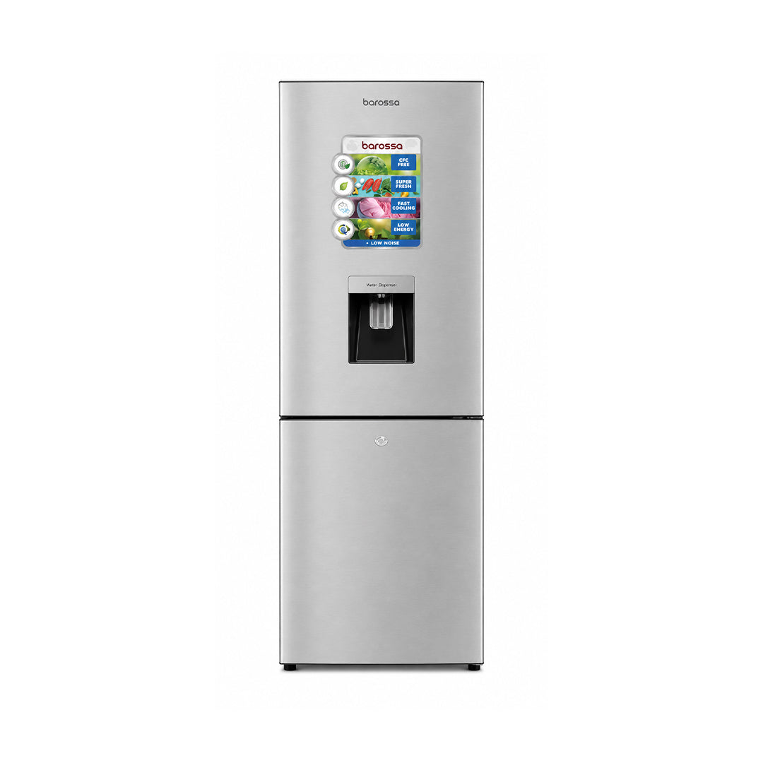 BAROSSA REF/DD/280L/BRB280G/INOX LOOK/GREY/D-FROST