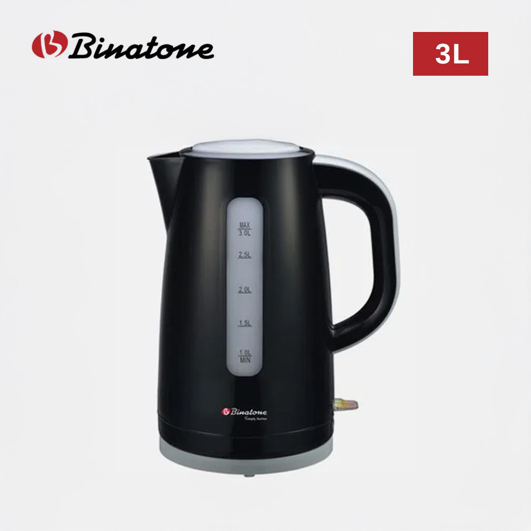 BINATONE /DIGITAL KETTLE/ 3ltr /2200W / CEJ-1700T/BLACK