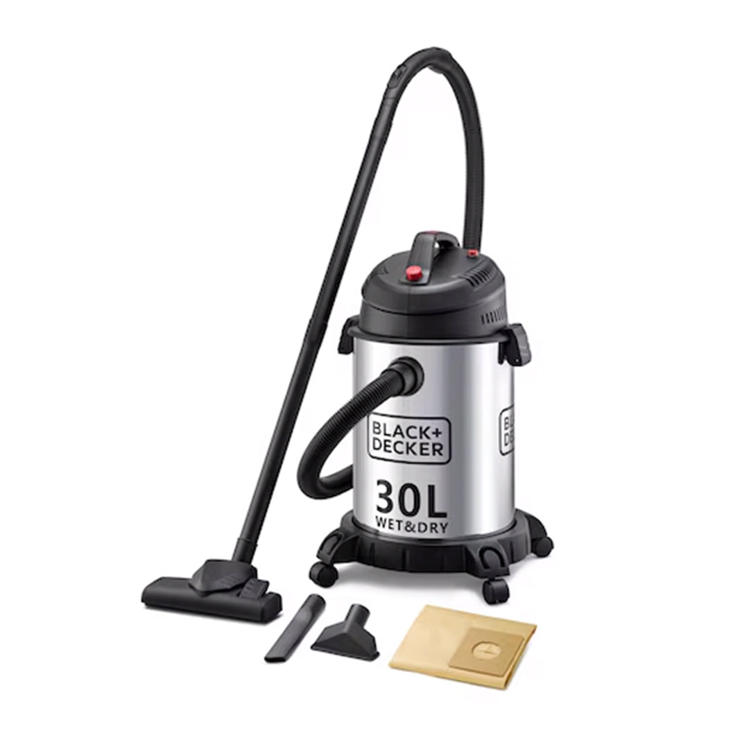 BLACK+DECKER/ DRUM VACUUM CLEANERS/  WET & DRY/ WV1450-B5