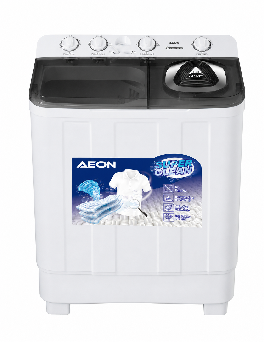 AEON WASHING MACHINE/7Kg/AWM07TT/Twin Tub
